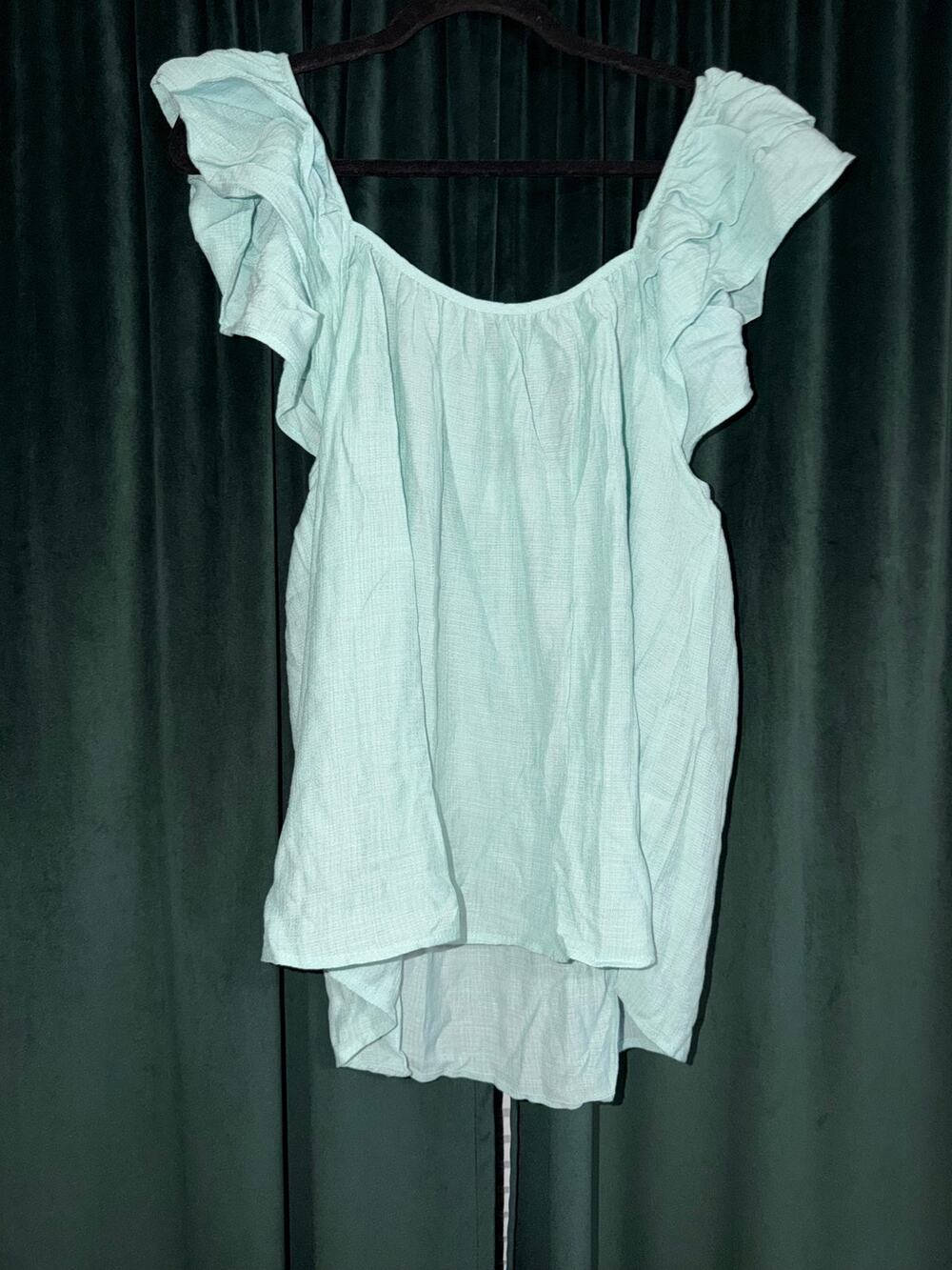Perch by Blu Pepper Ruffle Tank Size 1XL